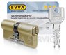 EVVA 3KS Цилиндровый механизм 72мм (31х41) ключ/ключ, латунь