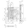 5C110.70.0 Cisa замок врезной под цилиндр